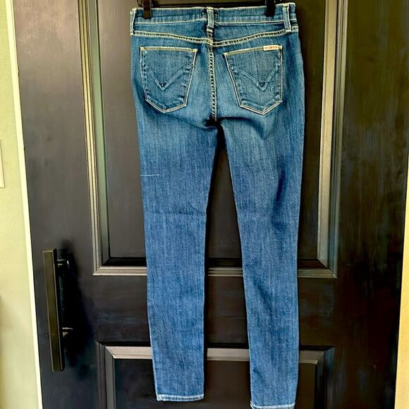 Hudson Krista Low-Rise Skinny Ankle Jeans Dark Blue Sz 26 - Picture 8 of 14
